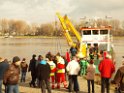 Bergung PKW im Rhein Hitdorfer Fähre P189510